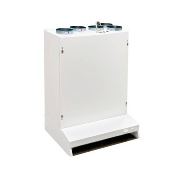 ENSY InoVent AHU-200KH vertikalus rekuperatorius deš.p. 260m³/h su baltu gartraukiu. Komplekte valdiklis su WI-FI