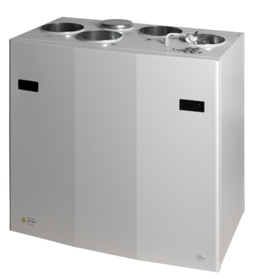 ENSY InoVent AHU-400BV vertikalus rekuperatorius kair.p. 470m³/h. Komplekte valdiklis su WI-FI