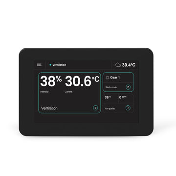 Oxygen LCD SimpleTouch pultas su WiFi ir Bluetooth juodas