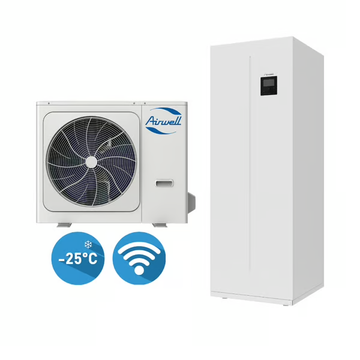 Airwell WELLEA WT split 8.30/8.40 kW su integruotu boileriu ODMA-100T-09M22-19 / AW-YHPSA08-H91