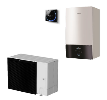 DAIKIN ALTHERMA 3 R 11-14-16 12.44 kW be integruoto boilerio EBBH11D9W ERLA11DW1
