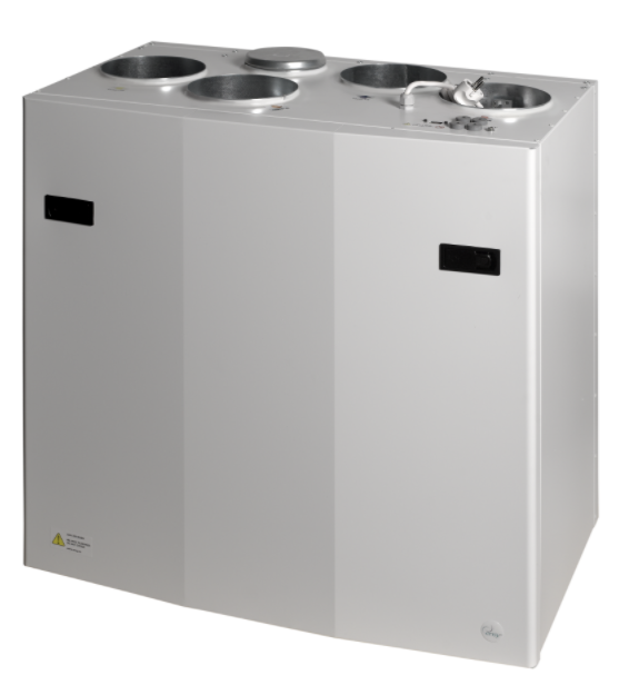 ENSY InoVent AHU-400BV vertikalus rekuperatorius kair.p. 470m³/h. Komplekte valdiklis su WI-FI