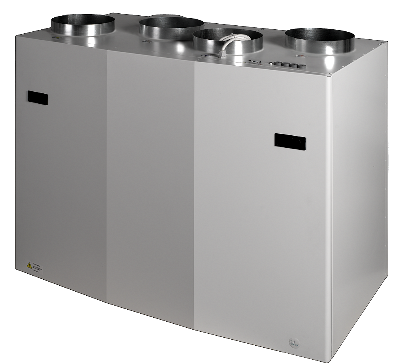 ENSY InoVent AHU-550BH/1 vertikalus rekuperatorius deš. p. 794 m³/h. Komplekte valdiklis su WI-FI