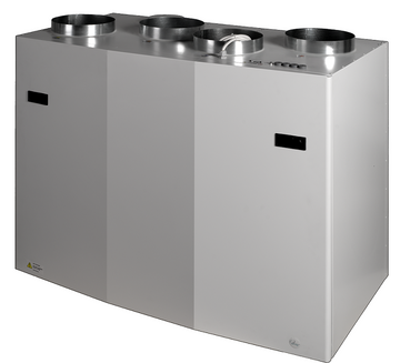 ENSY InoVent AHU-550BH/1 vertikalus rekuperatorius deš. p. 794 m³/h. Komplekte valdiklis su WI-FI