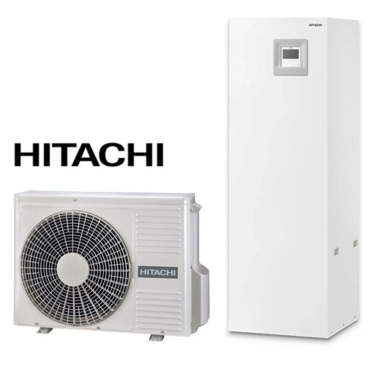 Hitachi YUTAKI S Combi Šilumos siurblys 14.00 kW 220L su integruotu boileriu, vienfazis RWD-5.0NW1E-220S / RAS-5WHVNPE