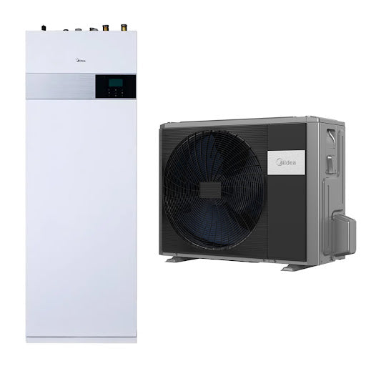 Midea M-Thermal Arctic split 16.00/14.90 kW su integruotu boileriu MHA-V16W/D2RN8-B / HBT-A160/240CDS90GN8-B