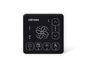 Oxygen Easy pultas su WiFi ir Bluetooth juodas