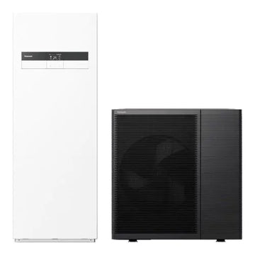 Panasonic L karta 7 kW su R290 su integruotu boileriu WH-ADC0509L6E5 / WH-WDG07LE5
