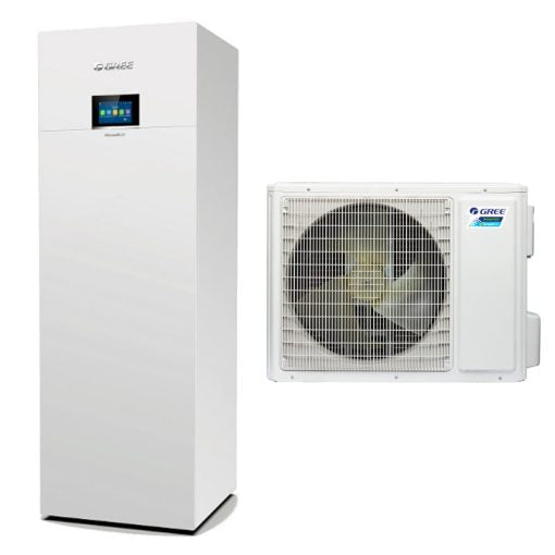 Gree Versati III DUO 6.00/5.80 kW su integruotu boileriu GRS-CQ6.0Pd/NhH2-E(O) / GRS-CQ6.0PdG/NhH2-E(I)