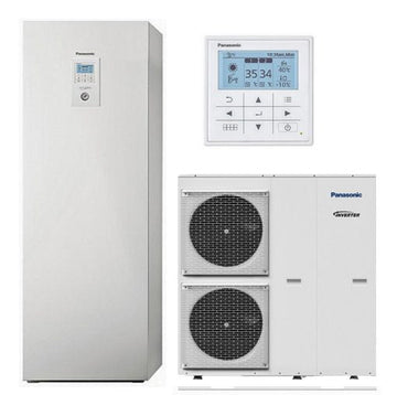 Panasonic 12 kW T-CAP Super tylus su integruotu boileriu WH-ADC0916H9E8 / WH-UQ12HE8