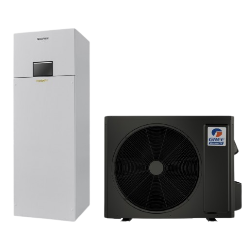 Gree Versati IV DUO 8.30/8.40 kW su integruotu boileriu GRS-CQ8.0PD/Nh H3-E-O / GRS-CQ8.0PDG/N hH3-EI